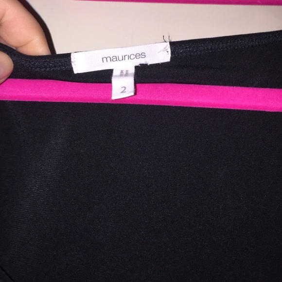 Black Plus dress with Aztec design - Picture 3 of 3